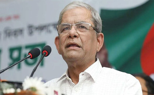 শিক্ষকদের ন্যায্য দাবির সঙ্গে নীতিগতভাবে একমত বিএনপি : মির্জা ফখরুল 
