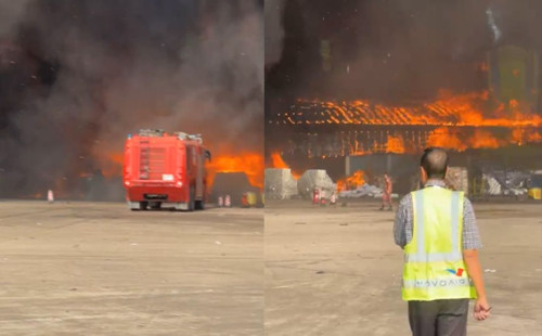 শাহজালালের কার্গো ভিলেজের আগুন নিয়ন্ত্রণে ৩৬ ইউনিট 