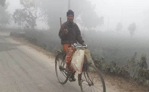 তেঁতুলিয়ায় দেশের সর্বনিম্ন তাপমাত্রা রেকর্ড 