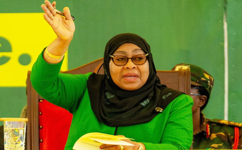 তানজানিয়ায় হাসানের নিরঙ্কুশ জয়ের ইঙ্গিত 