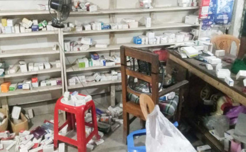 ময়মনসিংহে আওয়ামী লীগের ঝটিকা মিছিল থেকে বিএনপি নেতার দোকানে হামলা 