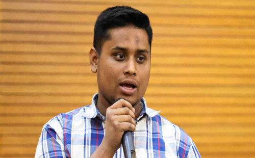 চাঁদাবাজদের সঙ্গে জোট করে নির্বাচনের চেয়ে মরে যাওয়া অনেক ভালো: হাসনাত 