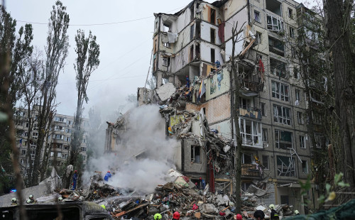 কিয়েভে রুশ হামলায় হতাহত ১৬ 