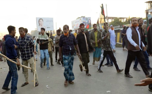 টাঙ্গাইলে মনোনয়ন নিয়ে বিএনপির দুই গ্রুপের সংঘর্ষ 