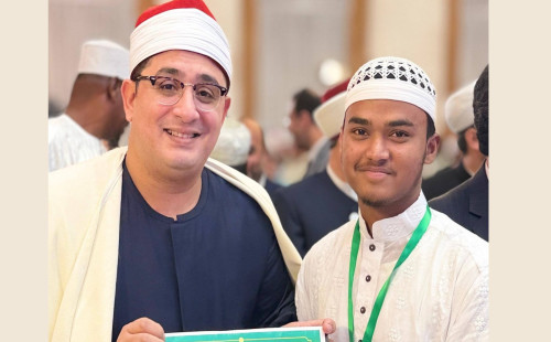 মিশর প্রতিযোগিতায় ৭০ দেশকে পিছনে ফেলে বিশ্বচ্যাম্পিয়ন বাংলাদেশি আনাস 