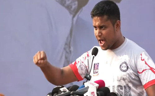 সন্ত্রাসী, মাফিয়া ও খুনিদের নিরাপদ আশ্রয়স্থল ভারত: হাসনাত 