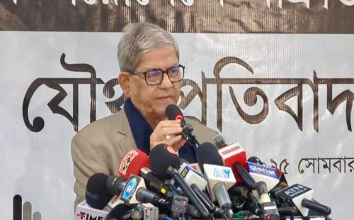 গণমাধ্যমে হামলা গণতন্ত্র ও জুলাই যুদ্ধের ওপর আঘাত: মির্জা ফখরুল 
