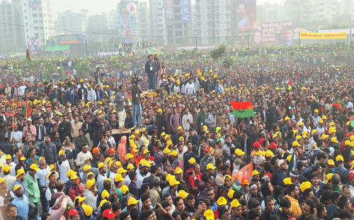 জনসভার বর্জ্য সরাতে মাঠে নামছে বিএনপি 