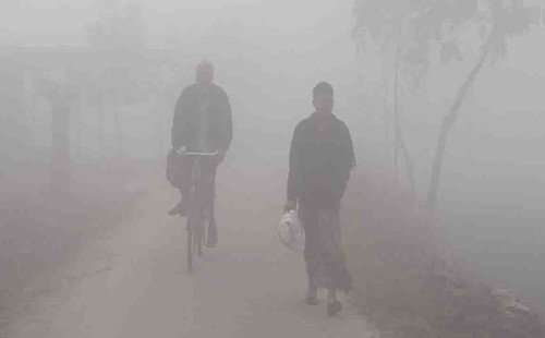 তেঁতুলিয়ায় তাপমাত্রা ৭ দশমিক ৫ ডিগ্রি 