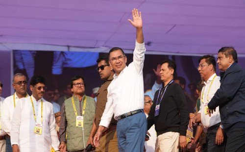 'বিএনপি এতো খারাপ হলে মন্ত্রিত্ব ছাড়েননি কেন': জামায়াতকে তারেক রহমান 