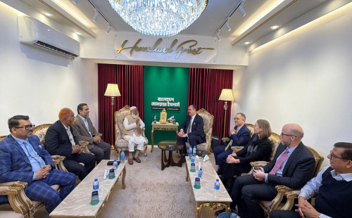 জামায়াত আমিরের সঙ্গে সাক্ষাৎ যুক্তরাষ্ট্রের রাষ্ট্রদূতের 