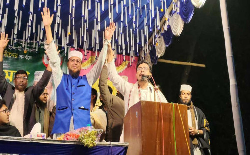 শহীদ আবু সাঈদের উত্তরসূরি দাঁড়িপাল্লার প্রার্থী নুরুল আমিন: ডাকসু ভিপি 