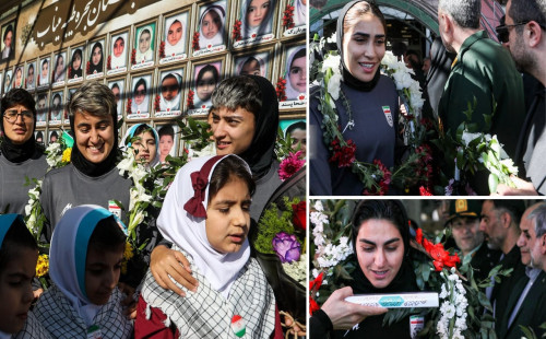 দেশে ফিরলেন ইরানের নারী ফুটবলাররা, পেলেন সংবর্ধনা 