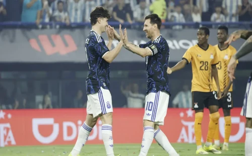 জাম্বিয়ার জালে আর্জেন্টিনার ৫ গোল 